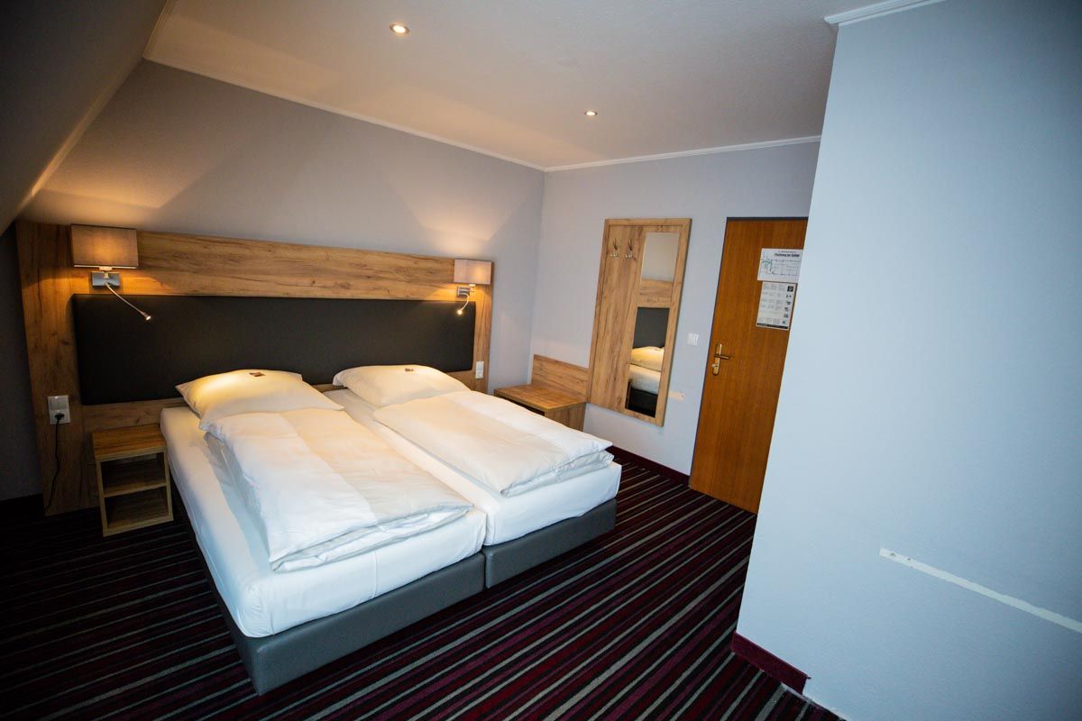 Doppelzimmer im Hotel Süderelbe